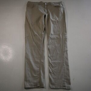 Brax 40x32 Chuck Modern Straight Khaki Stretch Denim‎ Mens Jeans